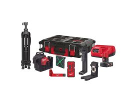 M12™ driedimensionale laser met 3 groene 360° laser cirkels kit