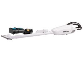 18 V Steelstofzuiger wit