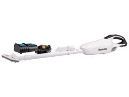 18 V Steelstofzuiger wit