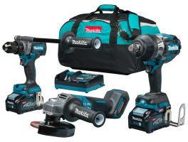 40 V Max Combiset boren, (slag)schroeven, bevestigen en slijpen