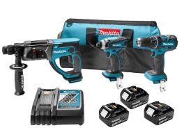 18 V Combiset voor boren en schroeven in hout en beton