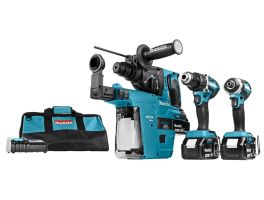 18 V Combiset voor (slag)schroeven en boren in hout en beton