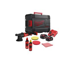 M18 FUEL™ Excentrische polijstmachine 15mm uitslag, KIT, 2 x 5,0 Ah