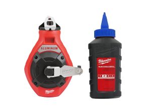 Fine Line Chalk Reel & Blue Chalk Refill