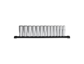 13 pc 1/2" Drive Deep 12-Point Socket Set - Metric
