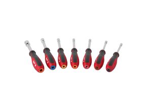 HollowCore Magnetic Nut Driver Set - 7 pc