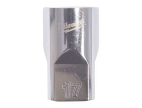 1/2'' Drive Metric Standard 12-Point Socket - 17mm