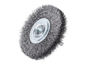 Wheel brush S6 70x9mm steel crimped 0.3mm - 3 pc