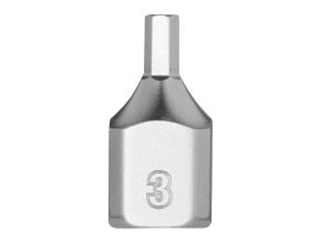 1/4'' Drive 3mm Hex Stubby Bit Socket