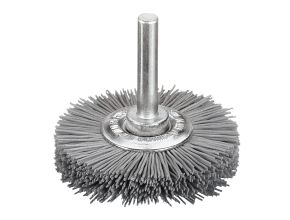 Wheel Brush S6 50x10mm Silicon Carbide G320 Crimped 0.6mm - 3 pc