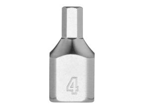 1/4'' Drive 4mm Hex Stubby Bit Socket