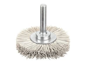 Wheel Brush S6 50x10mm Ceramic G320 Crimped 0.6mm - 3 pc