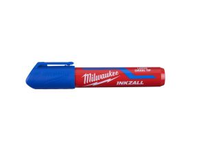INKZALL Blue L Chisel Tip Marker