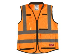 Premium High-Visibility Vest Orange - 2XL/3XL