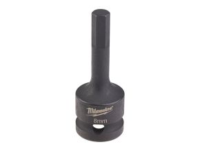HEX8 1/2" impact bit socket