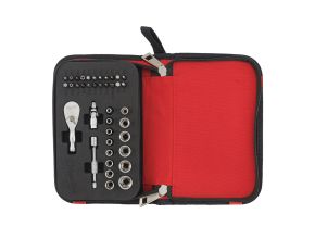 1/4" Compact Ratchet Set 39pc