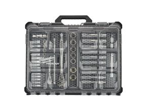 Packout 1/4" + 1/2" 63 pc Ratchet/Socket Set