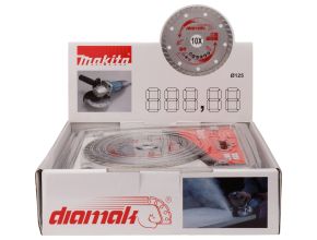 Displ. 10x diam.sch. 125mm vol